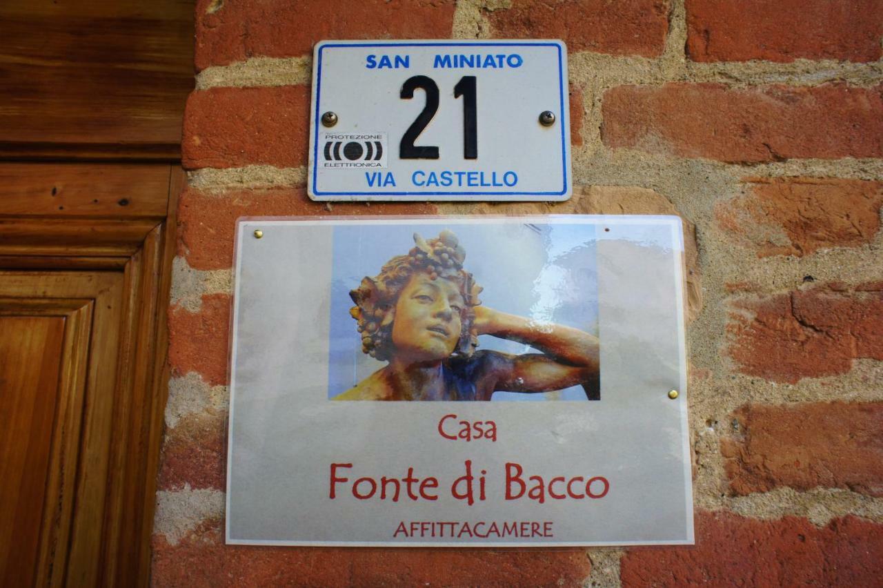 Hotel Casa Fonte Di Bacco San Miniato Exteriér fotografie